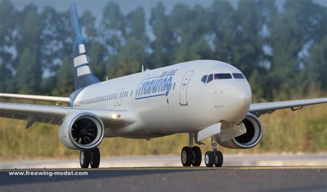 freewing al37 airliner|Boeing 737 MAX (AL37) 70mm Twin Ducted Fan .